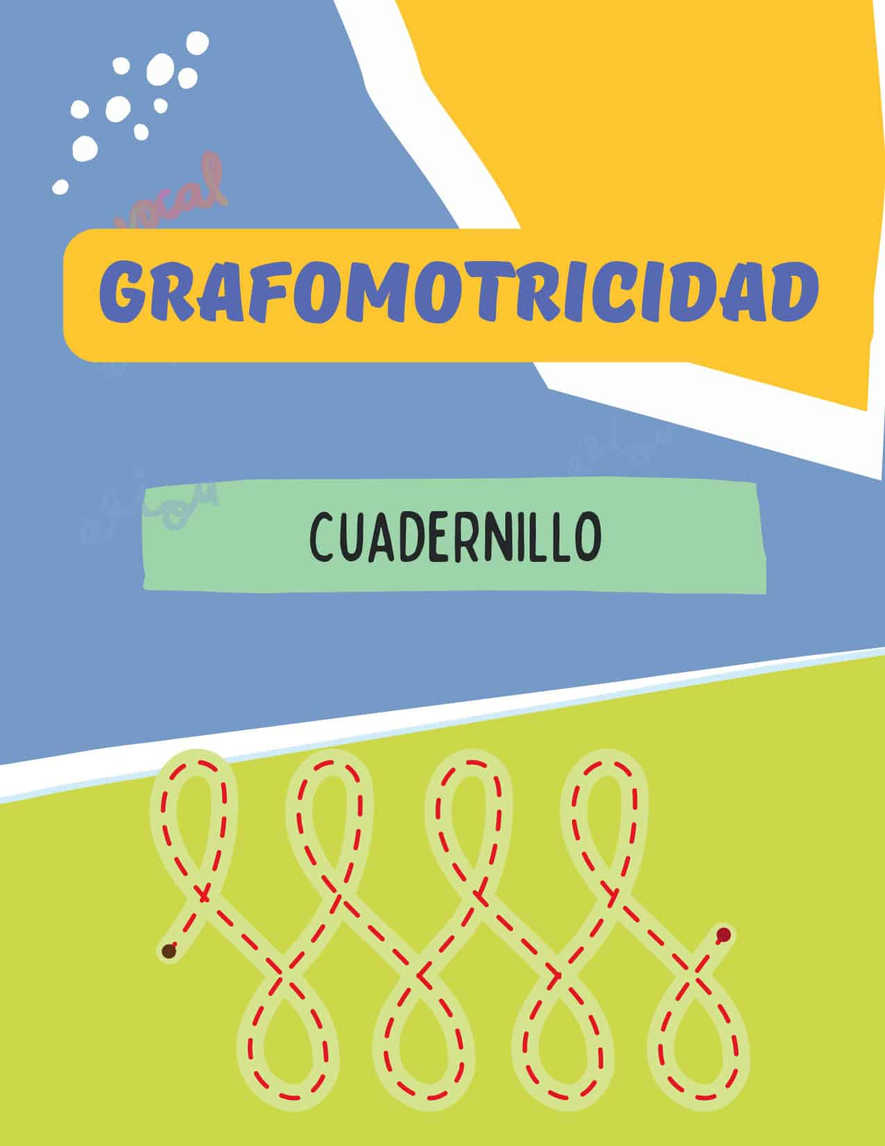 cuadernillos de trabajo para poder trabajar la grafomotricidad