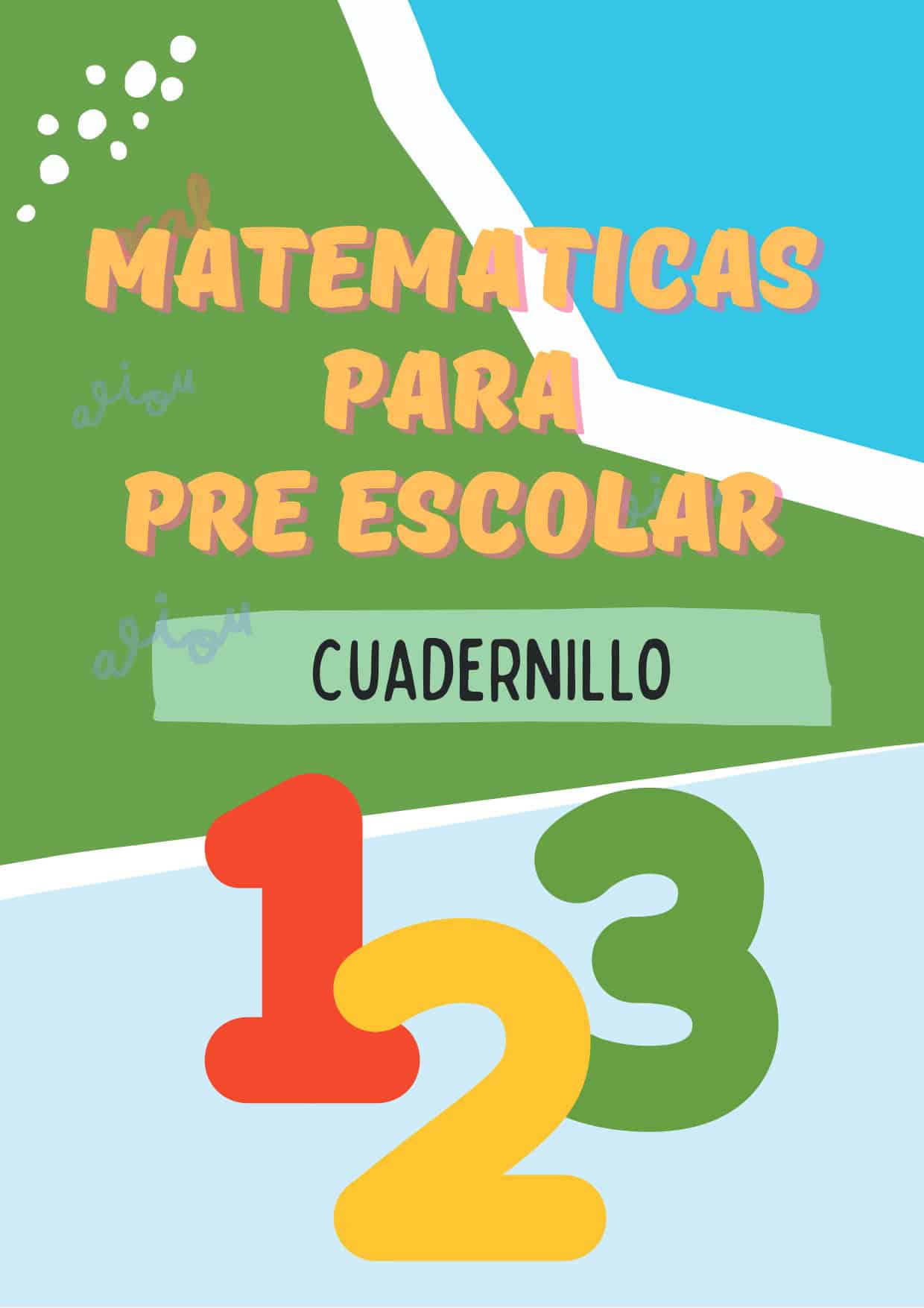 cuadernillos de trabajo para aprender matemáticas de nivel pre escolar